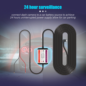 Kefa 1080P Dual Lens Auto DVR Camera voor en achter, Dashcam met IPS video recorder, autospiegel - Product Image 2