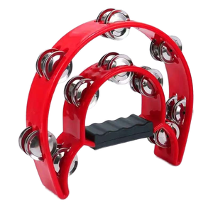 Sable Marteau <span class=keywords><strong>Trampoline</strong></span> Bande Handbell Adulte À Manivelle Instrument Sable Marteau Ringdrum Fleur Tambour Cercle - Product Image 1