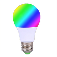 Nouvelle Ampoule LED Télécommandée Design 2022, Dimmable et Colorée, Lumière à Changement de Couleur, Ampoule RGB Multi-Couleur E27