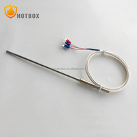 Sonde de température atmosphérique personnalisée PT100 PT1000 3 fils de haute qualité avec bouclier contre les rayonnements solaires Capteur de température RTD