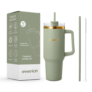 2025 40Oz Chân Không Đôi Tường Thép Không Gỉ Cốc Cốc Cà Phê Tùy Chỉnh Cách Điện Cổ Điển Thiết Kế Kim Loại Xử Lý Phổ Biến Cắm Trại - Product Image 2