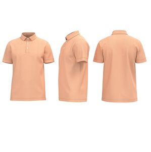 Vêtement d'été à manches courtes pour homme, 100% coton, pour polo tissé, brodé, coupe ample, décontracté, grande taille, vêtement chaud - Product Image 5