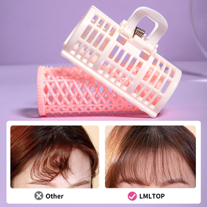 LMLTOP Guangzhou 3pcs Cordless Cold Temperature Hair Curler Rollers Custom Plastic Heat Roller Set for Hair DIY Wave C034 - Product Image 4