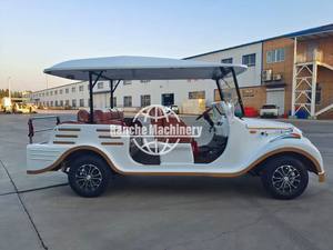 Nouveau véhicule électrique touristique rétro classique, best-seller, avec 4 à 17 sièges et une vitesse de 60 km/h pour le tourisme - Product Image 5