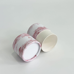 Tube en carton recyclé biodégradable imprimé en couleur, tailles personnalisées, boîte cylindrique en papier pour l'emballage du thé - Product Image 2
