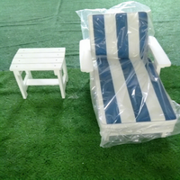 Chaise longue pour enfants en bois de sapin massif, respirante et légère, pour la maison, les activités de plein air, les parcs, le camping et les loisirs