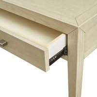 Bureau en bois massif de chêne américain moderne - Bureau/ébénisterie/écriture personnalisable au design minimaliste pour usage domestique ou commercial