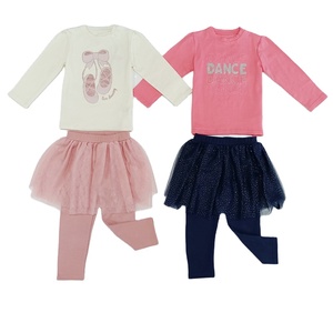 Ensembles de vêtements pour bébé fille tendance, vêtements pour enfants, 100% coton, ensemble de vêtements pour bébé 2 pièces pour porter à l'extérieur, ensembles pour enfants - Product Image 6