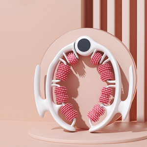 Rodillo Masajeador Circular de Yoga en Oferta con 14 Masajeadores Anticelulíticos, Clips de Anillo para Adelgazar Piernas, Relajar Músculos y Masajes Deportivos - Product Image 1