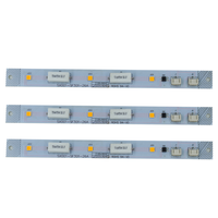 Placa de Luz LED / Placa de Luz RGB, Apta para Chimeneas Eléctricas, LED SMD/DIP, Monocromática, Multicolor, PCB PCBA