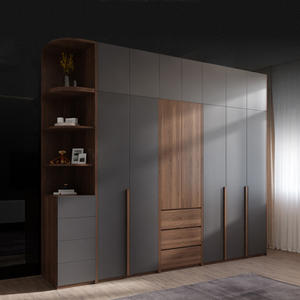 Peinture <span class=keywords><strong>Porte</strong></span> Coulissante Armoire Simple Moderne Blanc <span class=keywords><strong>Porte</strong></span> Coulissante Globale Grande Armoire Accessoires - Product Image 2