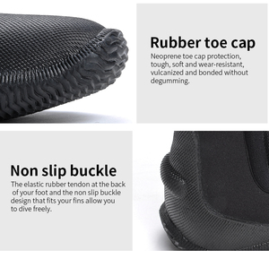 Productos al aire libre Nuevo estilo Neopreno 7mm Zapatos DE BUCEO Suela de goma Zapatos de playa Antideslizante Aletas de esnórquel <span class=keywords><strong>Botas</strong></span> de agua <span class=keywords><strong>Barranquismo</strong></span> - Product Image 6