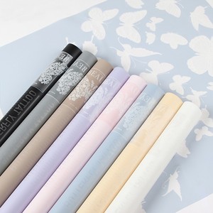 Film de gelée imprimé de danse <span class=keywords><strong>papillon</strong></span> pour emballage de bouquet commerce extérieur gros magasin de fleurs fournitures de matériel papier étanche - Product Image 2