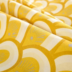 <span class=keywords><strong>Cortinas</strong></span> amarillas estampadas gruesas de color amarillo nórdico de lujo con luz moderna <span class=keywords><strong>para</strong></span> <span class=keywords><strong>sala</strong></span> de estar y dormitorio - Product Image 4