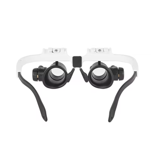 8x 15x 23X hai ống kính heand gắn LED kính lúp đôi LED jeweler kính lúp - Product Image 2