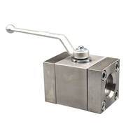 Katup Bola Hidrolik Tekanan Tinggi Berkualitas Harga Murah Bahan Stainless Steel 304 Flanged Plug Welding Baja Karbon 316