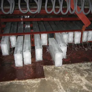 Máquina de hielo con sistema de amoníaco