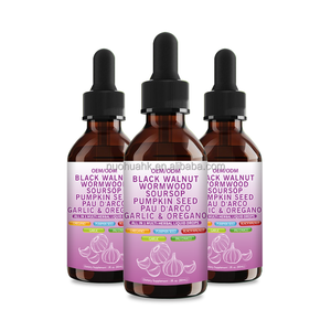 Gotas Líquidas Multi-Herbario Todo en Uno: Nuez Negra, Ajenjo, Guanábana, Semilla de Calabaza, Ajo, Orégano, Apoyo Inmunológico - Product Image 3