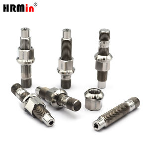 HRMin Gr5 Titanium M14 * 1.5*78mm <span class=keywords><strong>Goujon</strong></span> <span class=keywords><strong>de</strong></span> <span class=keywords><strong>roue</strong></span> avec écrou <span class=keywords><strong>de</strong></span> <span class=keywords><strong>roue</strong></span> à siège à billes M14 * 1.5*21mm Écrous <span class=keywords><strong>de</strong></span> <span class=keywords><strong>roue</strong></span> et accessoires pour voiture <span class=keywords><strong>de</strong></span> course <span class=keywords><strong>VW</strong></span> AUDI - Product Image 4