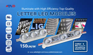 DC12V ที่มีคุณภาพสูงสุดรับประกัน5ปีมาตรฐาน UL 1.08W 150lm/W 3ชิ้นโมดูล LED IP67พร้อมเลนส์ - Product Image 2