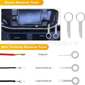 Kit d'outils de démontage de garnitures automobiles 19 pièces Winning Journey – Outils de levier en nylon et plastique pour panneaux intérieurs de voiture et pinces audio de porte - Product Image 3
