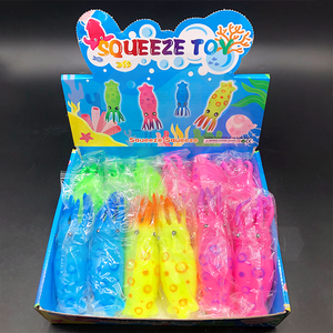 Jouet anti-stress en forme de calmar à presser, personnalisable en gros – Éducatif en plastique pour enfants de 5 à 7 ans et adultes - Product Image 5