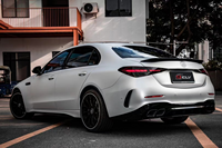 Kit de carrosserie de pare-chocs de voiture CLY pour mercedes-benz classe C W205 mise à niveau W206 C63 AMG Kits de carrosserie avec diffuseur de grille de pare-chocs avant arrière