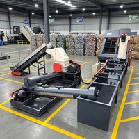 Ligne de recyclage et de lavage du plastique, machine de centrifugation, sécheuse de plastique PET/PP, machine de déshydratation/machine de séchage de film plastique