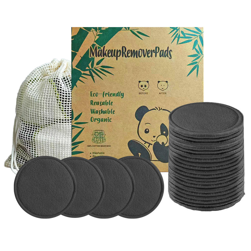 Black 16pcs + Cotton Mesh Bag + Paper Box