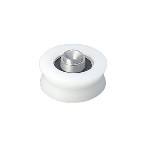 Rodillos para Puertas Plegables de Acero para Rodamientos 695RS Suministrados por el Fabricante + Ruedas de Riel en Forma de V de POM de 12,3*20*8 mm para Puertas Correderas - Product Image 1