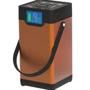 200w batteria di accumulo di energia solare generatore di corrente portatile 200wh pesca campeggio alimentatore di emergenza all'aperto