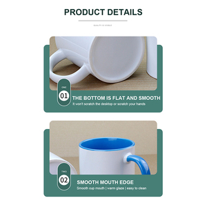 Taza de Cerámica Personalizada con Impresión por Sublimación, Taza de Café Blanca para Sublimación, Venta Caliente - Product Image 5