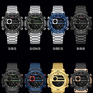 นาฬิกาข้อมือผู้ชายแบรนด์ NAVIFORCE รุ่น NF9241S พร้อมฟังก์ชั่นปลุก ตัวเรือนเรืองแสง ดีไซน์ธุรกิจ กันน้ำ สายสแตนเลส - Product Image 2
