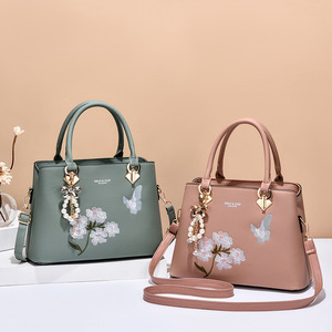 Bolso de hombro de PU con cremallera, estilo vintage europeo-americano, portátil, versátil, para mujer, ideal para primavera-verano, novedad transfronteriza. - Product Image 1