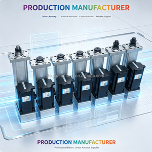 Actionneur linéaire de haute technologie, corps en aluminium, servomoteur, système de contrôle de mouvement fluide - Product Image 4
