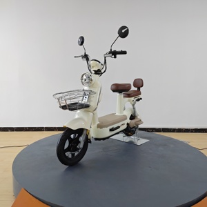 มอเตอร์ไซค์ไฟฟ้าแบบสองล้อ รุ่นยอดนิยมขายส่ง พร้อมฟังก์ชั่นปั่นด้วยมือ กำลังมอเตอร์ 350 วัตต์ สกู๊ตเตอร์ไฟฟ้า จักรยานไฟฟ้า - Product Image 2