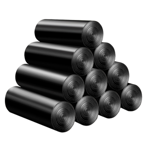 30,50, 65 Gallon industry use plastic garbage bags black trash bin liner