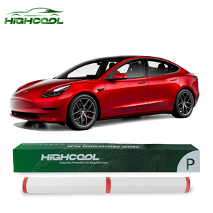 HIGHCOOL Clear TPU Paint Protection Film Transparent Self Healing Anti Yellowing Hydrophobic PPF Car Body Protective Film - Product Image 1