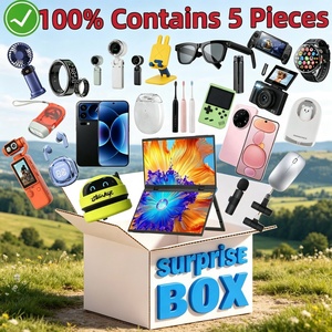 Boîte mystère surprise d'électronique 3C la plus vendue, 5 pièces, comprenant un téléphone portable 5G, une tablette et des appareils intelligents, stock en gros, cadeau - Product Image 1