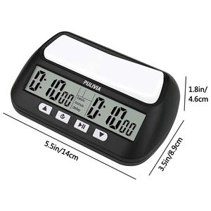 Reloj de Ajedrez Profesional Digital Avanzado, Temporizador Multiusos Portátil con Función de Retraso Básico y Tiempo Positivo - Product Image 5