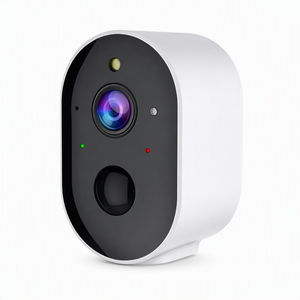 Caméra de sécurité intérieure sans fil WIFI à vision nocturne couleur 3MP grand angle avec batterie intégrée de 5200 mAh et stockage dans le cloud - Product Image 1
