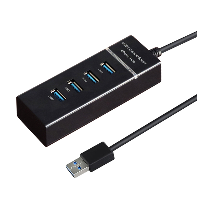 Wholesale Low Price USB 3.0 High Speed 4 Ports USB Hub for Laptop