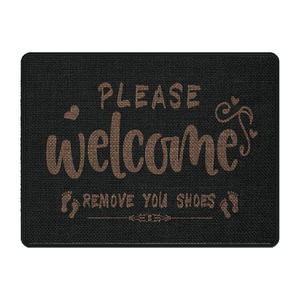 Tapete de Entrada Retro Rectangular Antideslizante de Fibra de Poliéster, Tapete para Puerta de Casa con Patrón de Medallón - Product Image 2