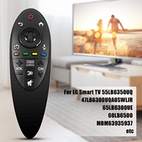AN-MR500G pengendali jarak jauh Universal, untuk LG MAGIC 3D pemasangan nirkabel kode tetap 433MHz frekuensi PC Android LED