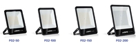Vente en gros étanche IP65 50w 100w 150W 200W Puissance Intérieur Extérieur Projecteur LED 5000 Lumen Projecteur LED pour parkings