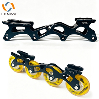 LENWA Cadres de patins à roulettes en alliage 7075 personnalisés OEM ODM Fabricant de cadres de patinage de vitesse Freestyle Fournisseur de pièces usinées CNC en aluminium