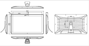 Nhà máy trực tiếp <span class=keywords><strong>37</strong></span> inch công nghiệp 1920*540Touch Panel cảm ứng màn hình Màn hình - Product Image 6
