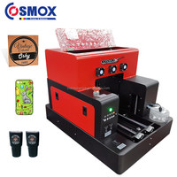 Printer UV Flatbed L805 Ukuran A3 Laris Manis, Printer UV Flatbed 30*50CM untuk Cetak Bola Golf, Akrilik, Kaca, Logam, PC, PVC
