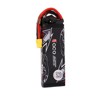 Baterai Mobil RC ACE 5200mAh 2S1P 7.4V 50C, Konektor XT60 Long-Case untuk Mobil Mainan Off-road