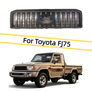 Parrilla Delantera para Toyota <span class=keywords><strong>Land</strong></span> <span class=keywords><strong>Cruiser</strong></span> FJ75 <span class=keywords><strong>BJ75</strong></span> HJ75 Serie 70, Reemplazo de Parrilla de Radiador, Piezas Exteriores de Carrocería - Product Image 1